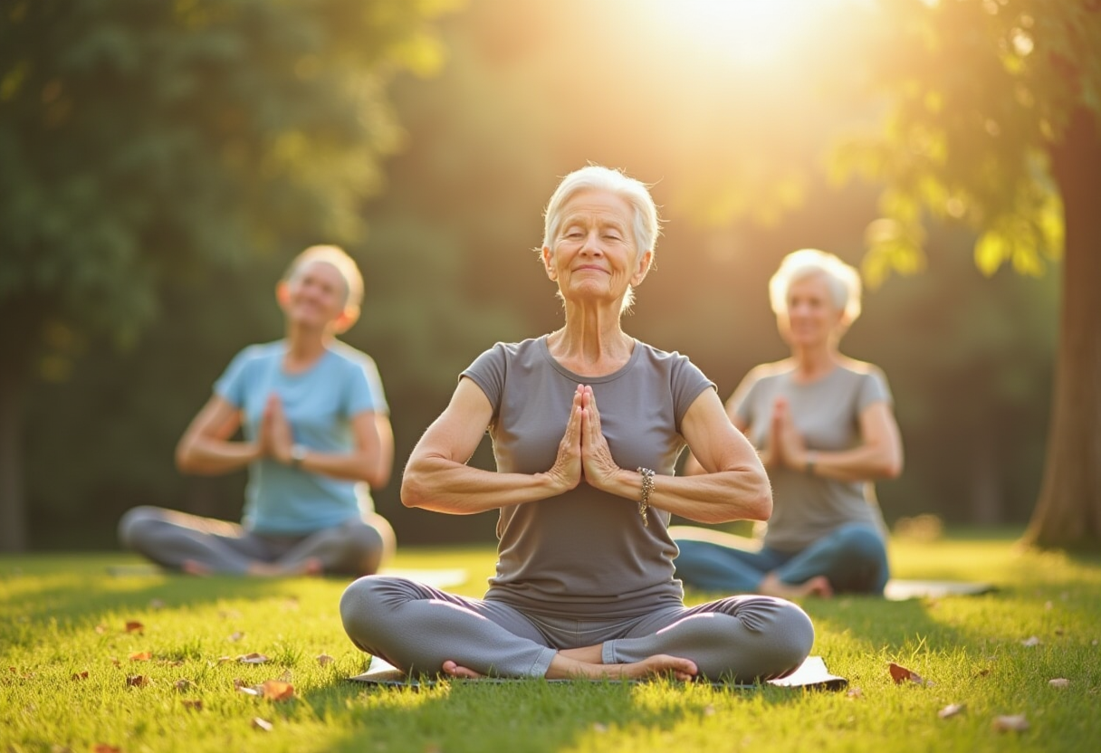 Медитація в позі лотоса